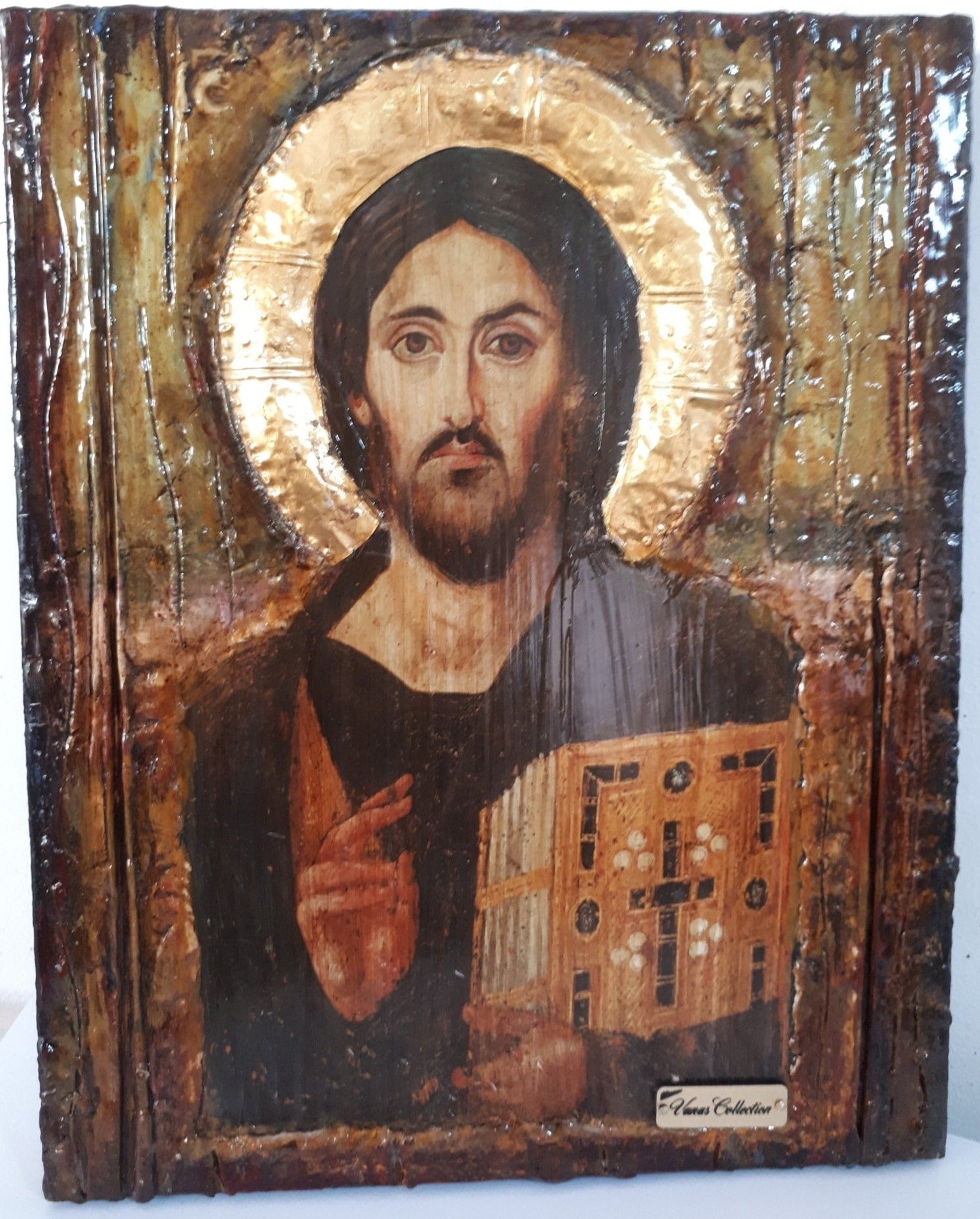 Jesus Christ Pantocrator Blessed of Sina-Orthodox Icons - Vanas Collection