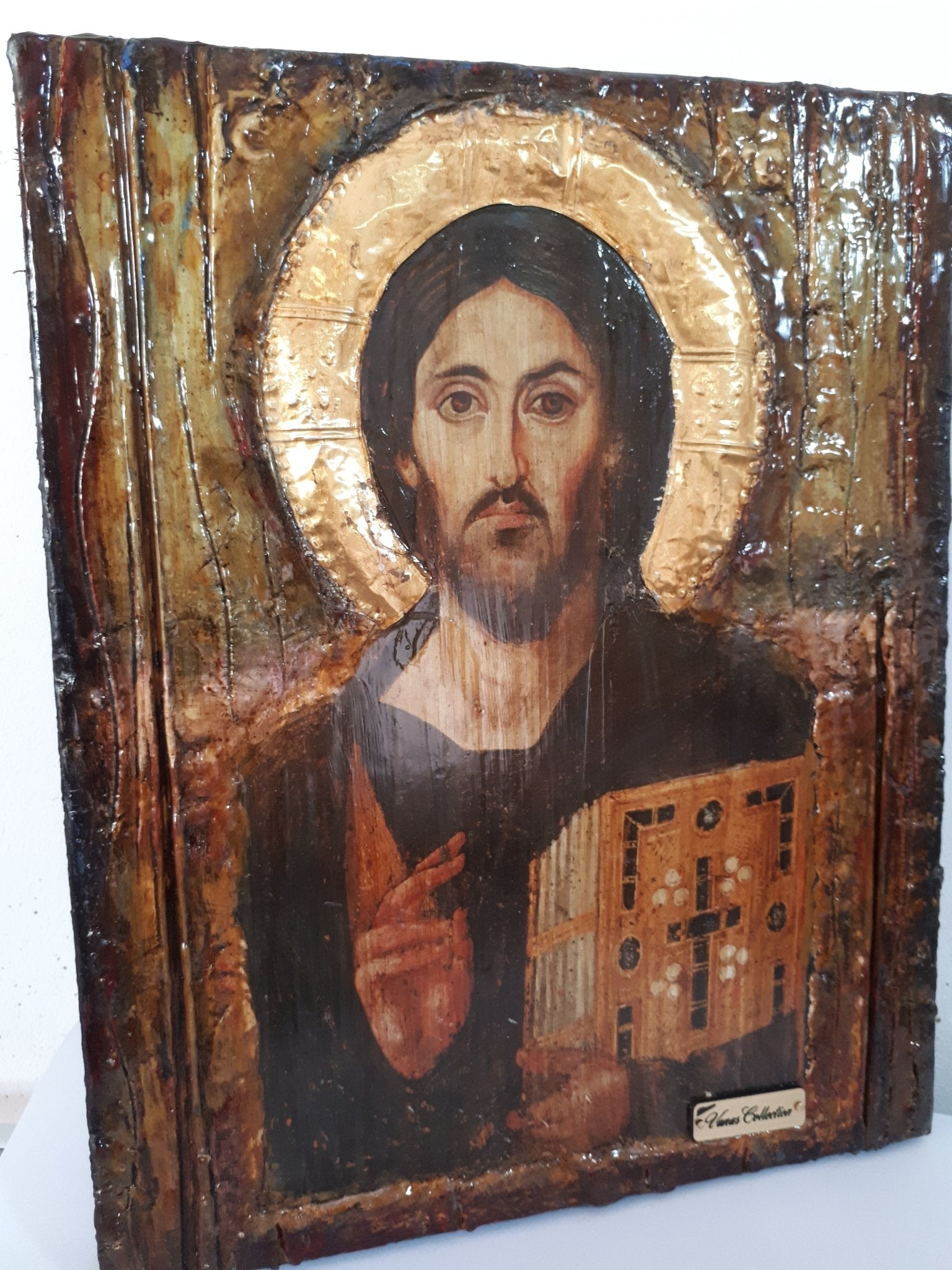 Jesus Christ Pantocrator Blessed of Sina-Orthodox Icons - Vanas Collection