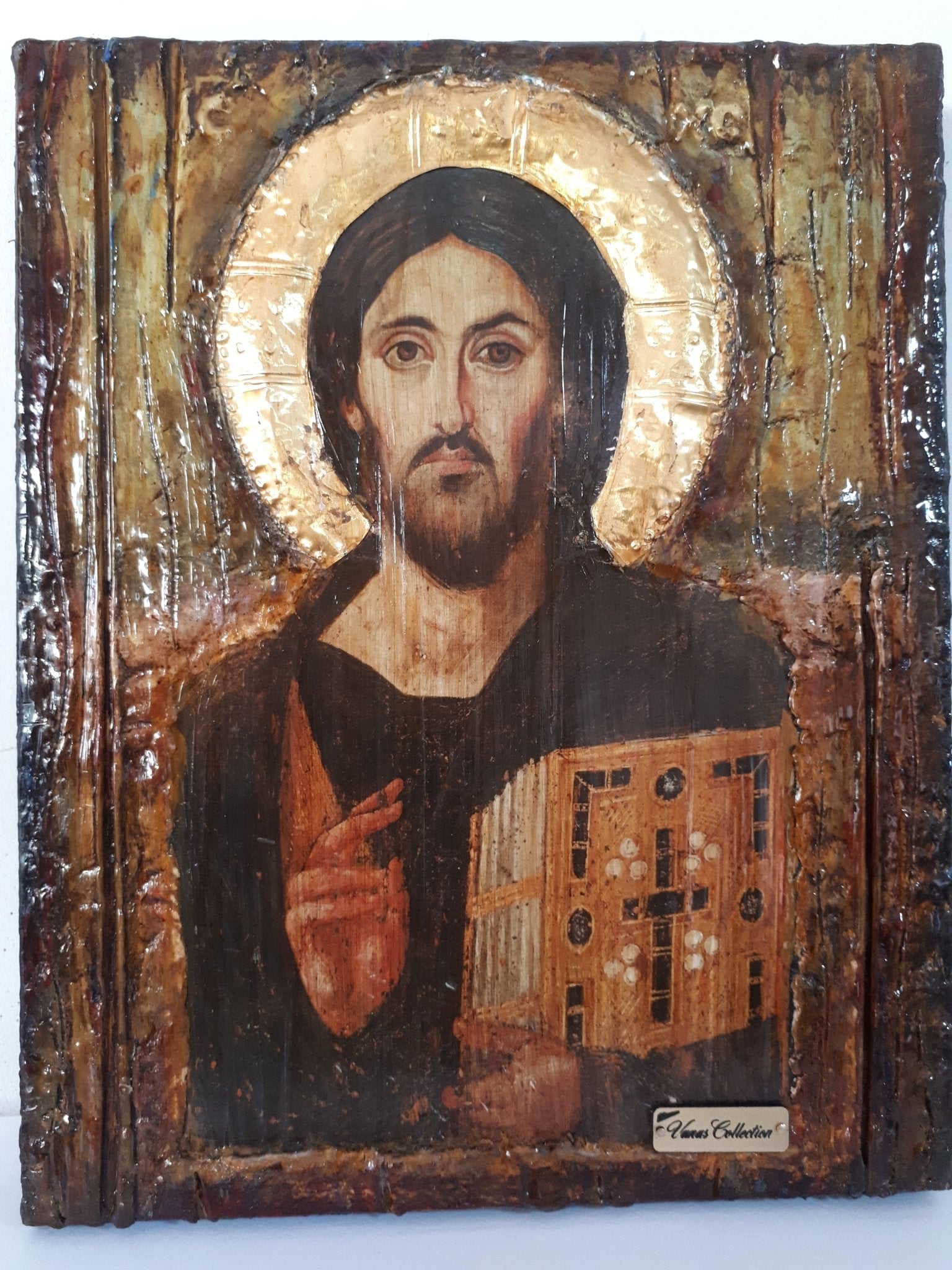 Jesus Christ Pantocrator Blessed of Sina-Orthodox Icons - Vanas Collection