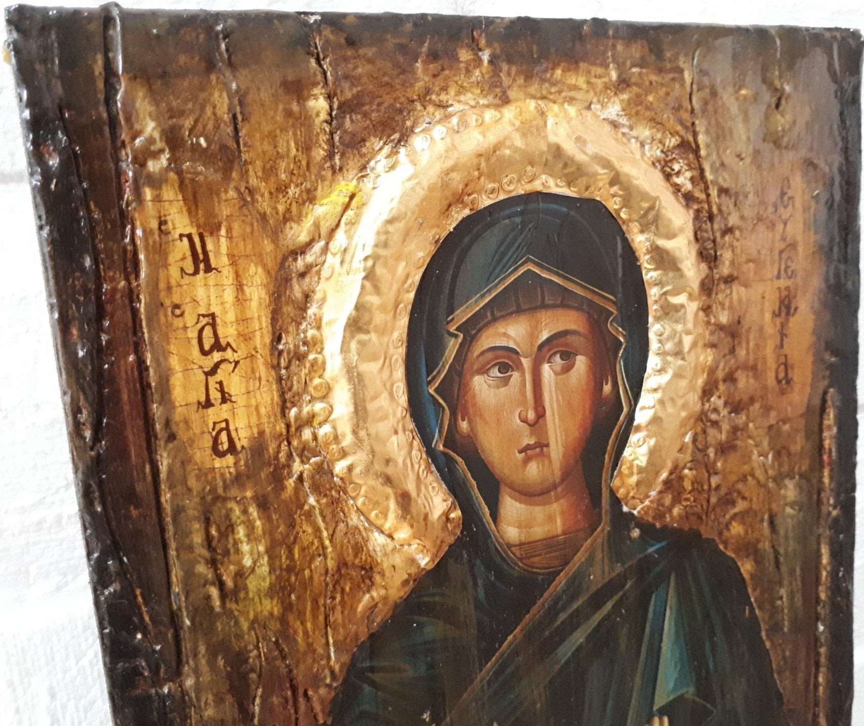 Saint Eugene Evgenia ΑΓΙΑ ΕΥΓΕΝΙΑ Greek Russian Orthodox Antique Style Icons - Vanas Collection