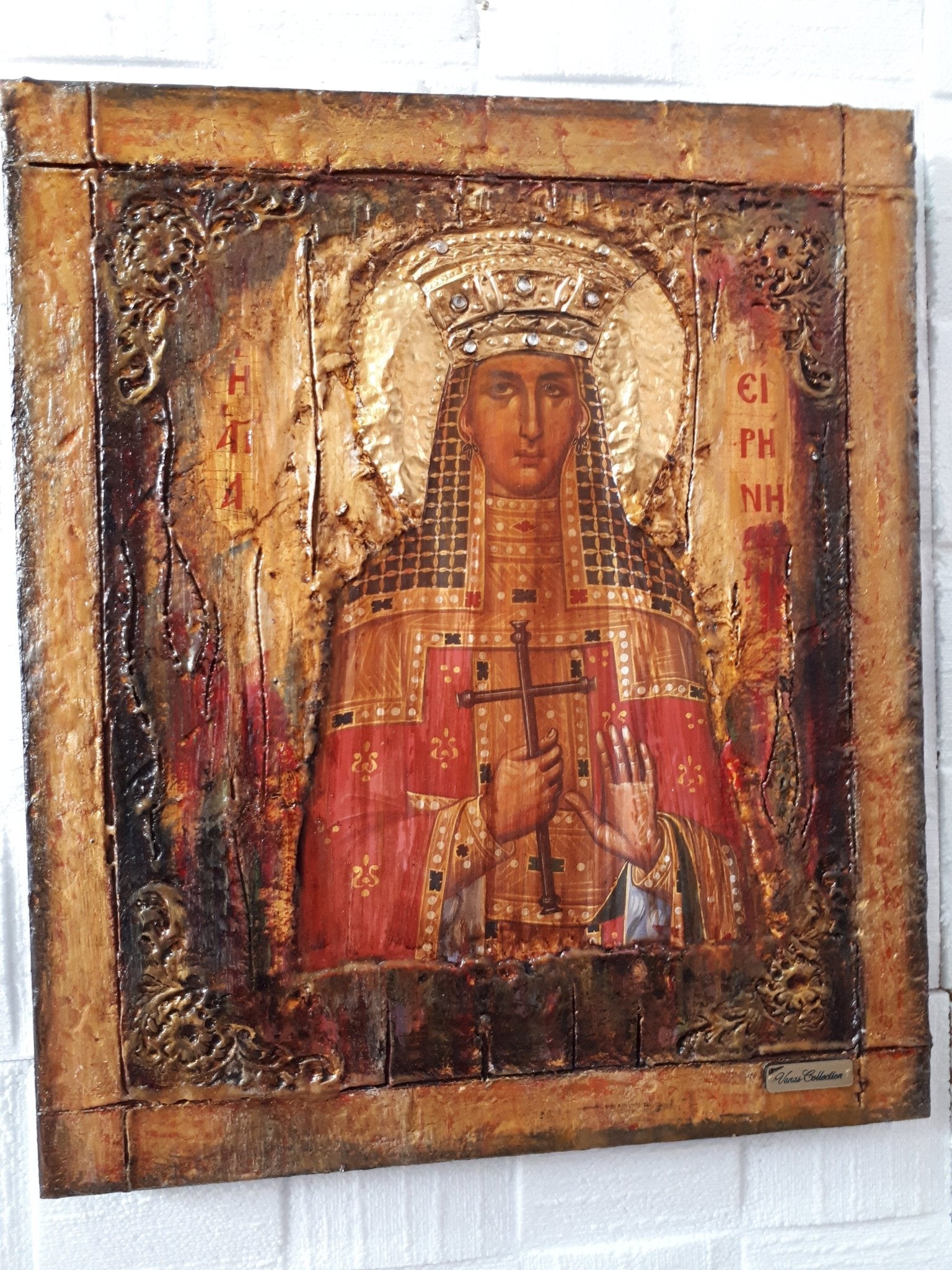 Saint Irene the Great Martyr of Thessalonica Orthodox Greek Byzantine Mount Athos - Vanas Collection