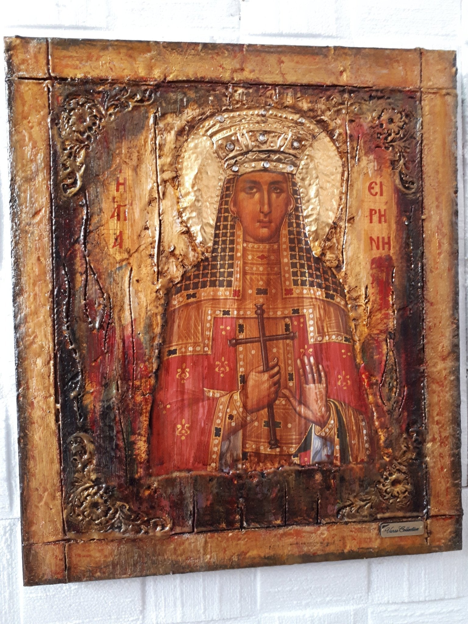 Saint Irene the Great Martyr of Thessalonica Orthodox Greek Byzantine Mount Athos - Vanas Collection