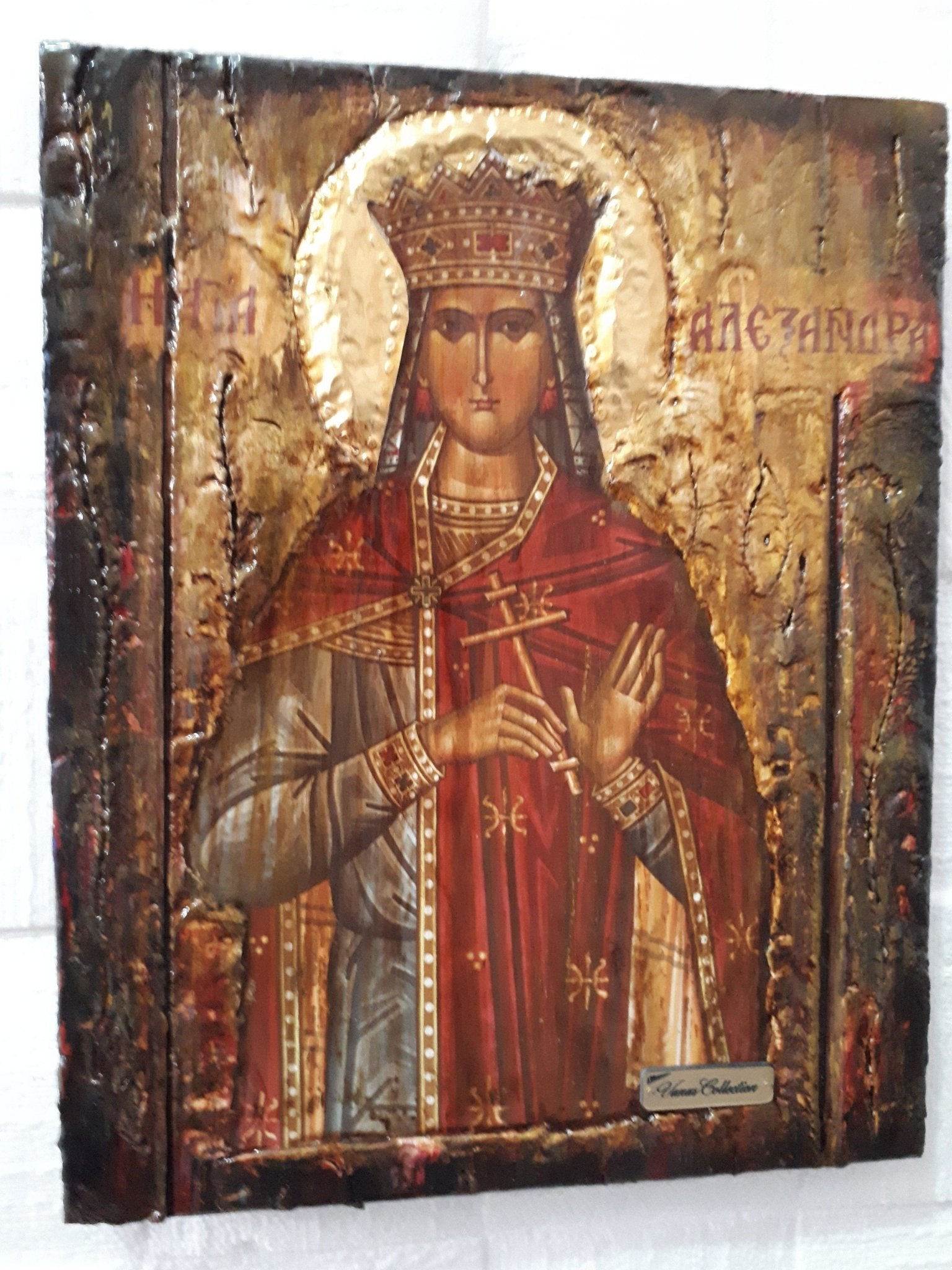 Saint St. Alexandra the Martyr Empress of Rome Icon-Orthodox Christian Greek Icons - Vanas Collection