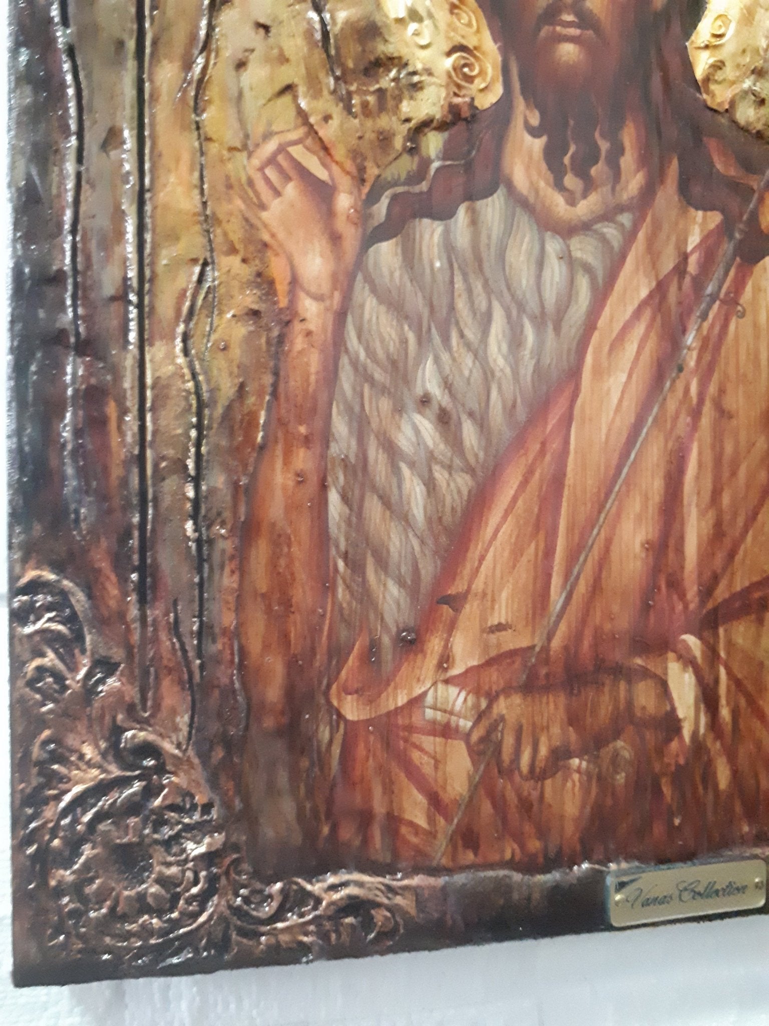 Saint St. Ioannis John Prodromos - Christianity Orthodox Byzantine Greek Icon - Vanas Collection