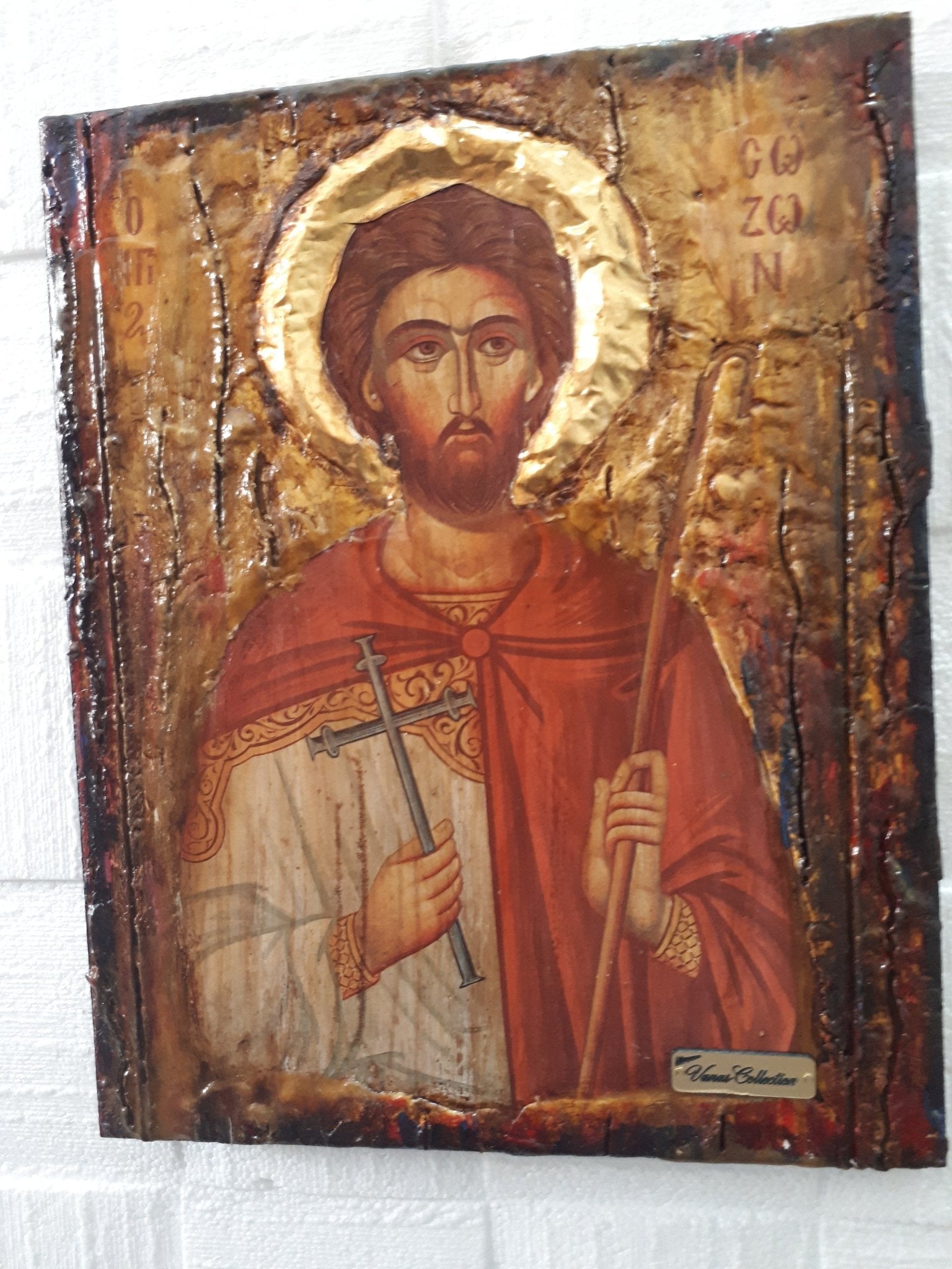 Saint St Sozon the Martyr of Cilicia-Greek Orthodox Byzantine Christian Icons - Vanas Collection