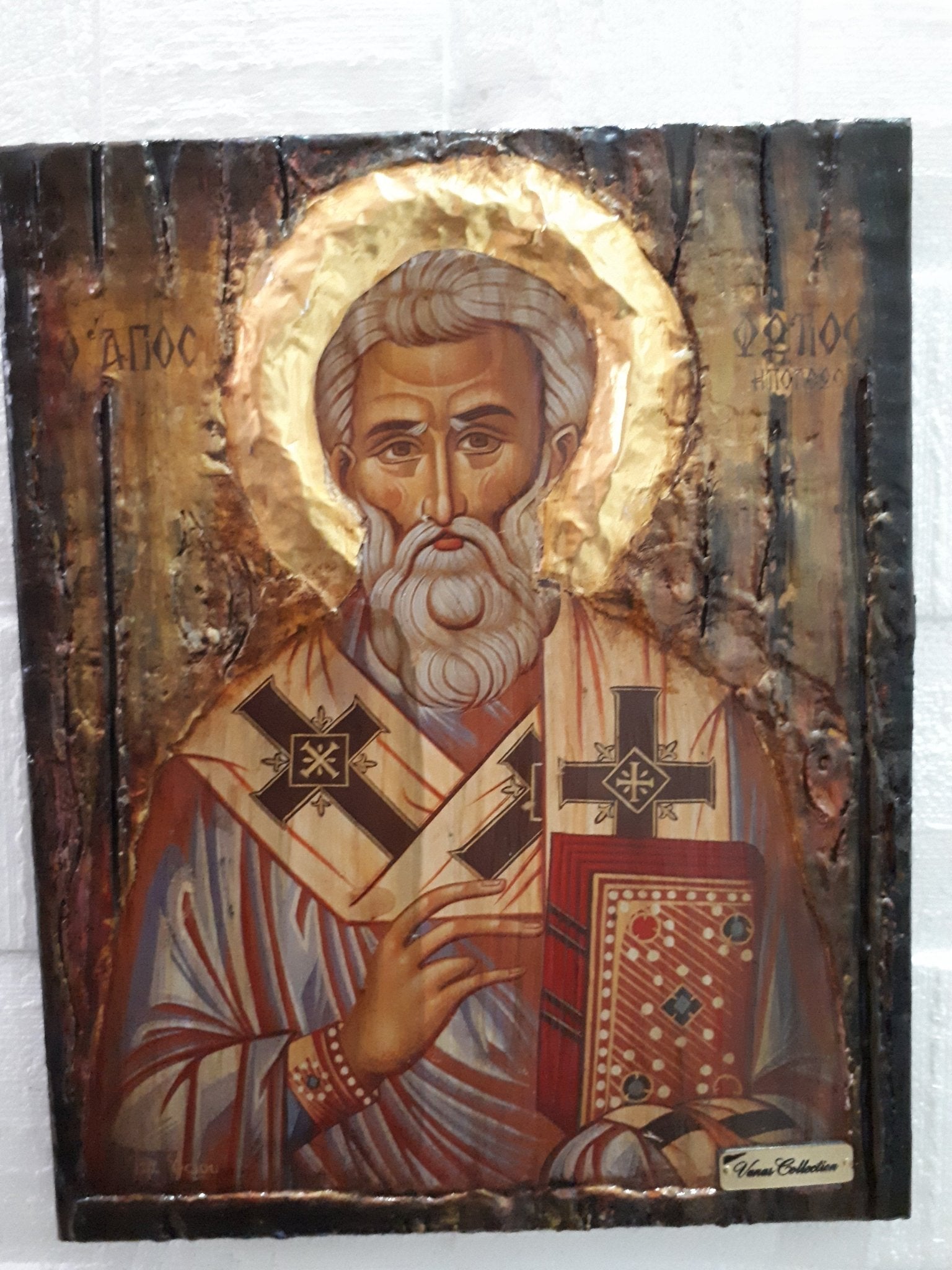 St Fotios Photius Photios the Great Patriarch of Constantinople Orthodox Icons - Vanas Collection