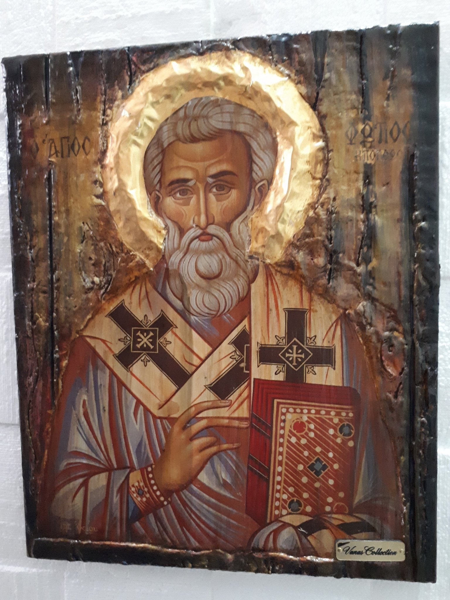 St Fotios Photius Photios the Great Patriarch of Constantinople Orthodox Icons - Vanas Collection